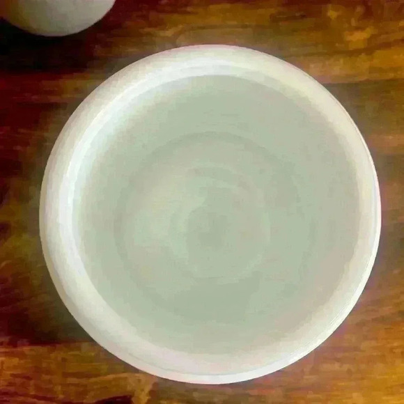 70s Milk Glass Humidor Canister Tobacco Jar Blue Coastal Fishing - Picture 4 of 5